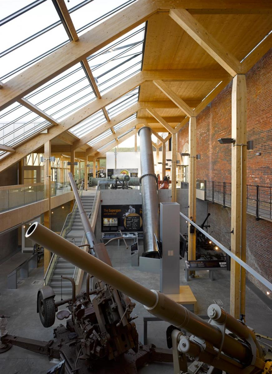 Fort Nelson, Portsmouth, Hampshire - Main exhibition hall
