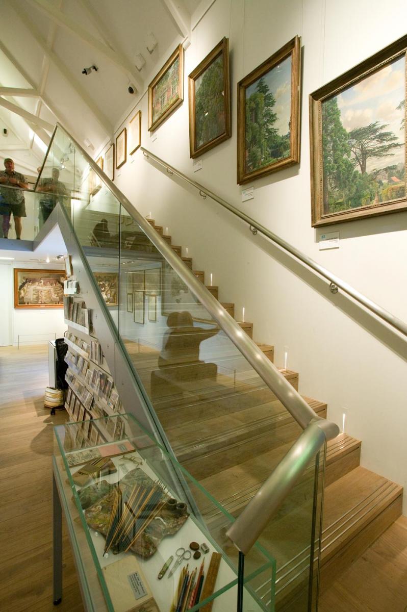 Stanley Spencer  Gallery, Cookham - Stair to mezzanine