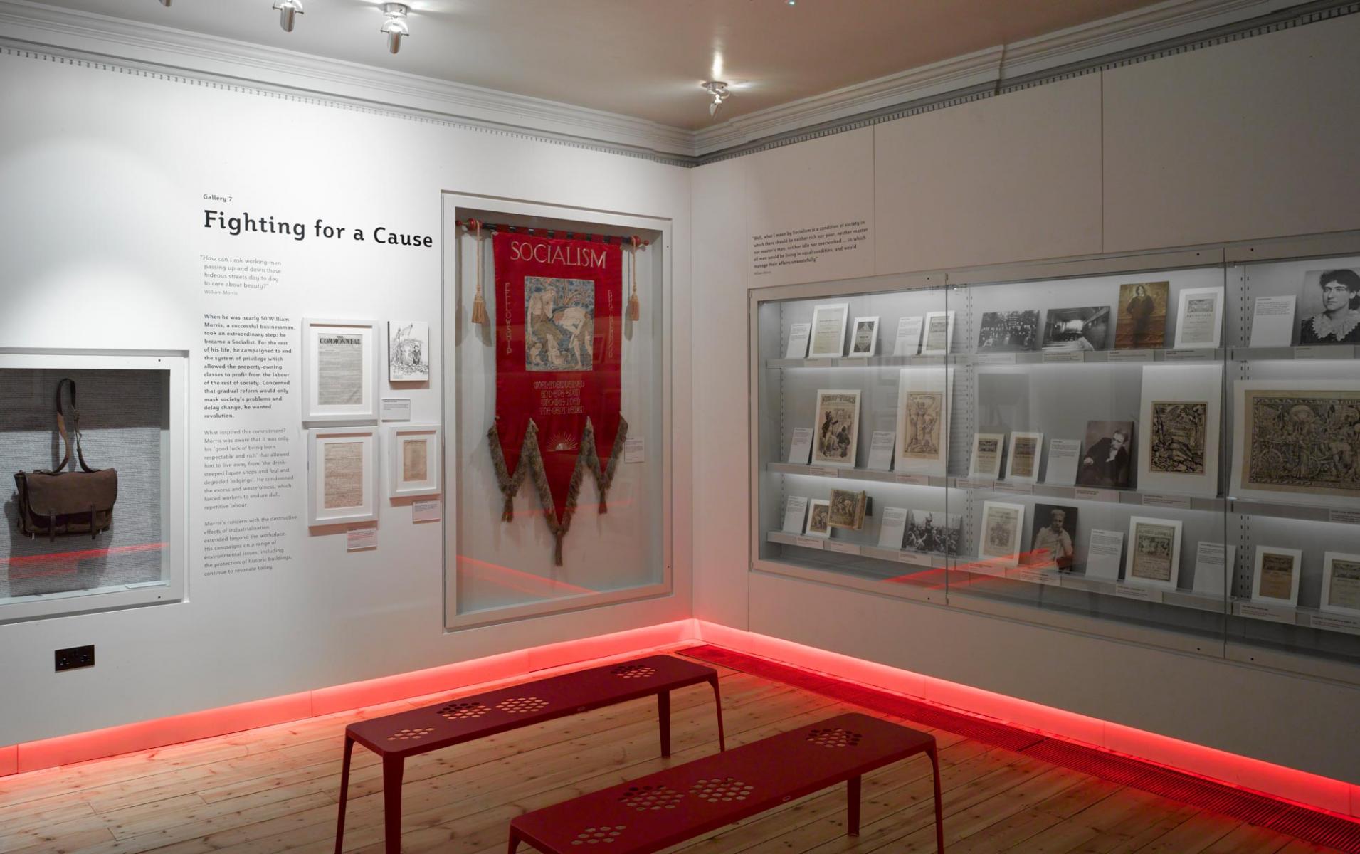 William Morris Gallery, Walthamstow, London - Fighting for a Cause
