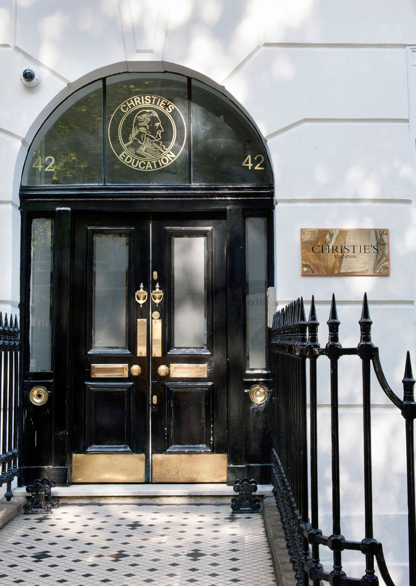 Christie's Education, 42 Portland Place,Westminster, London - Main entrance