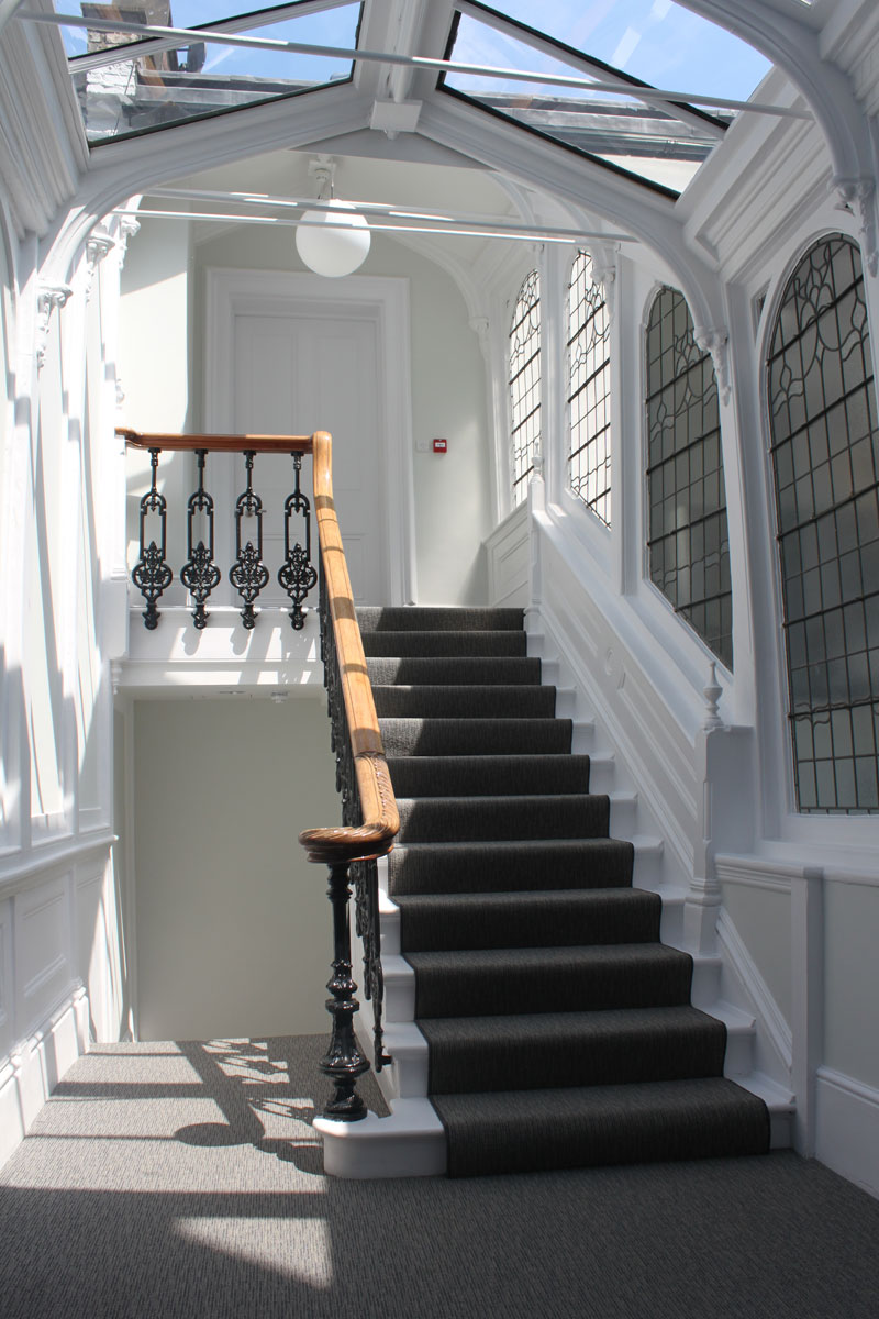 Christie's Education, 42 Portland Place,Westminster, London – Original staircase