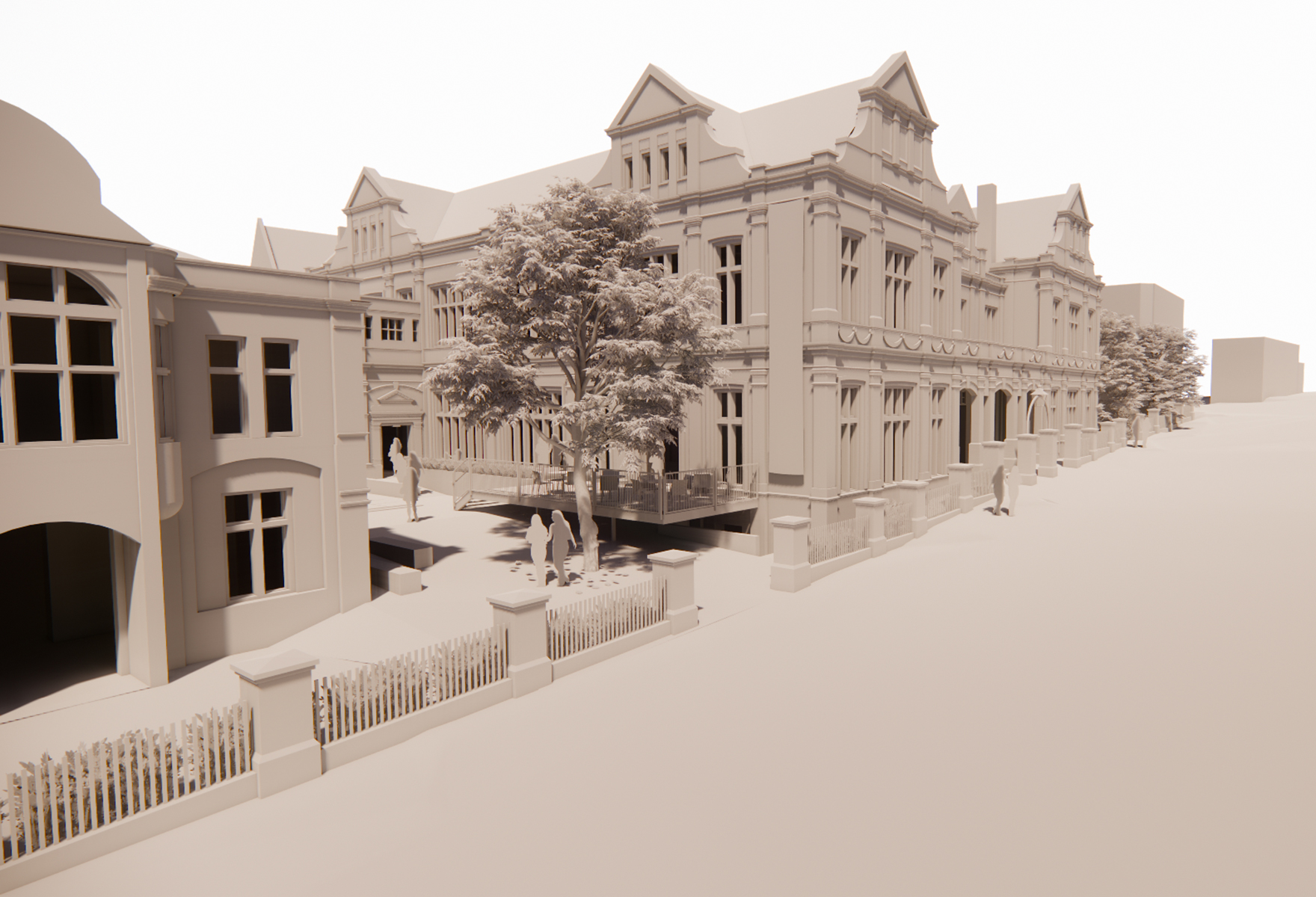 Ipswich Museum - Proposed High Street Approach