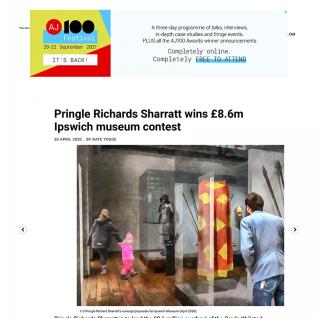 AJ - Pringle Richards Sharratt wins £8.6m Ipswich museum contest