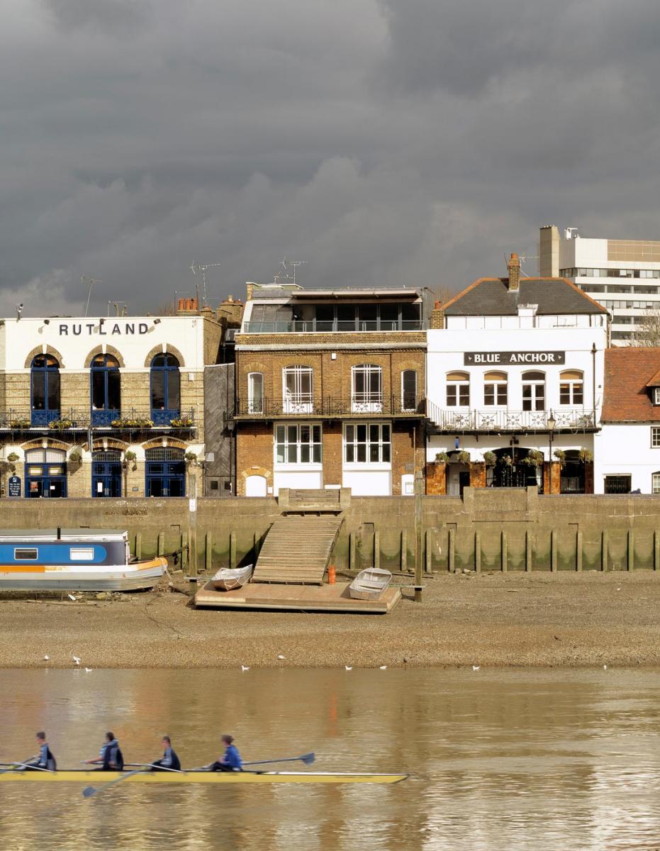 Auriol and Kensington Rowing Club - View from River Thames | © Edmund Sumner Auriol and Kensington Rowing Club - View from River Thames
