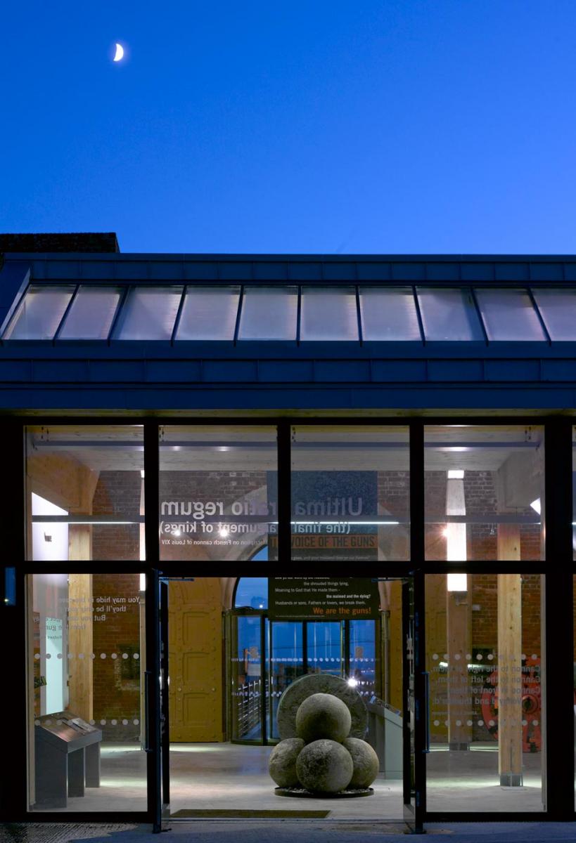 Fort Nelson, Portsmouth, Hampshire - Entrance gallery