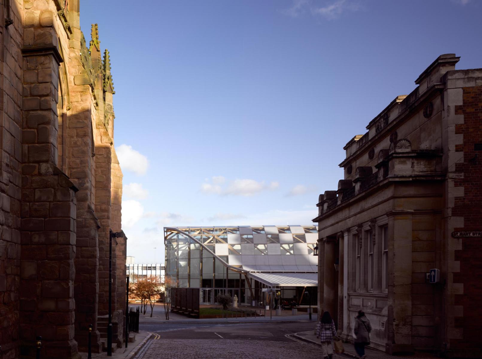 Herbert Art Gallery & Museum, Coventry - View from Bayley Lane