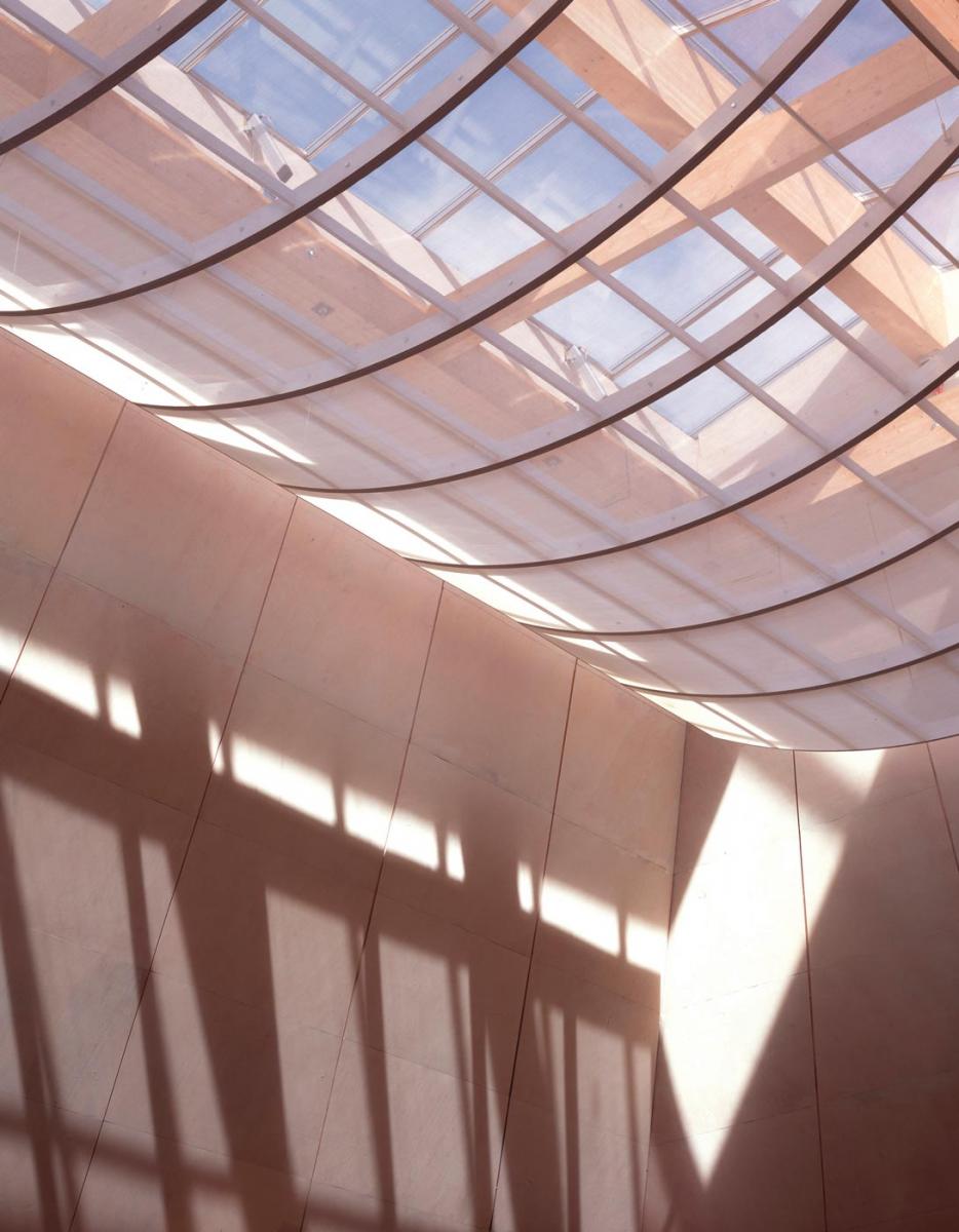 Pitt Rivers Museum Research Centre & Balfour Library, Oxford - Roof of main research space