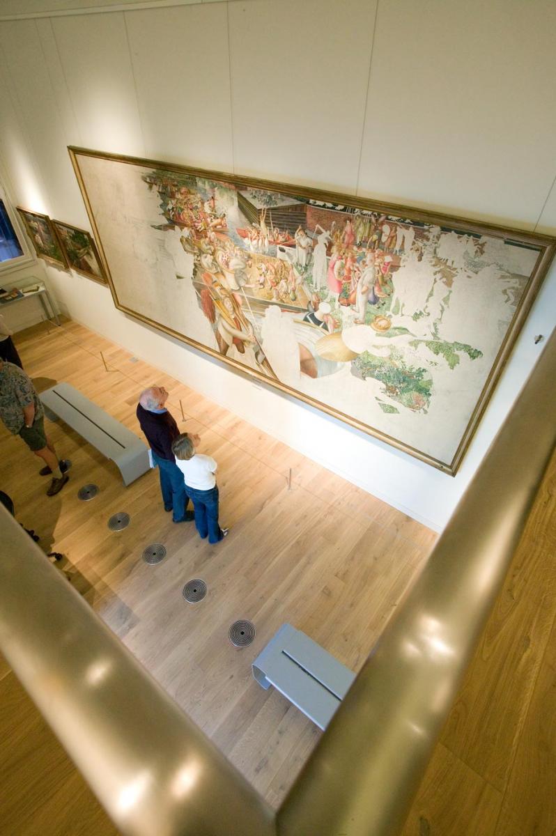Stanley Spencer  Gallery, Cookham - View from mezzanine
