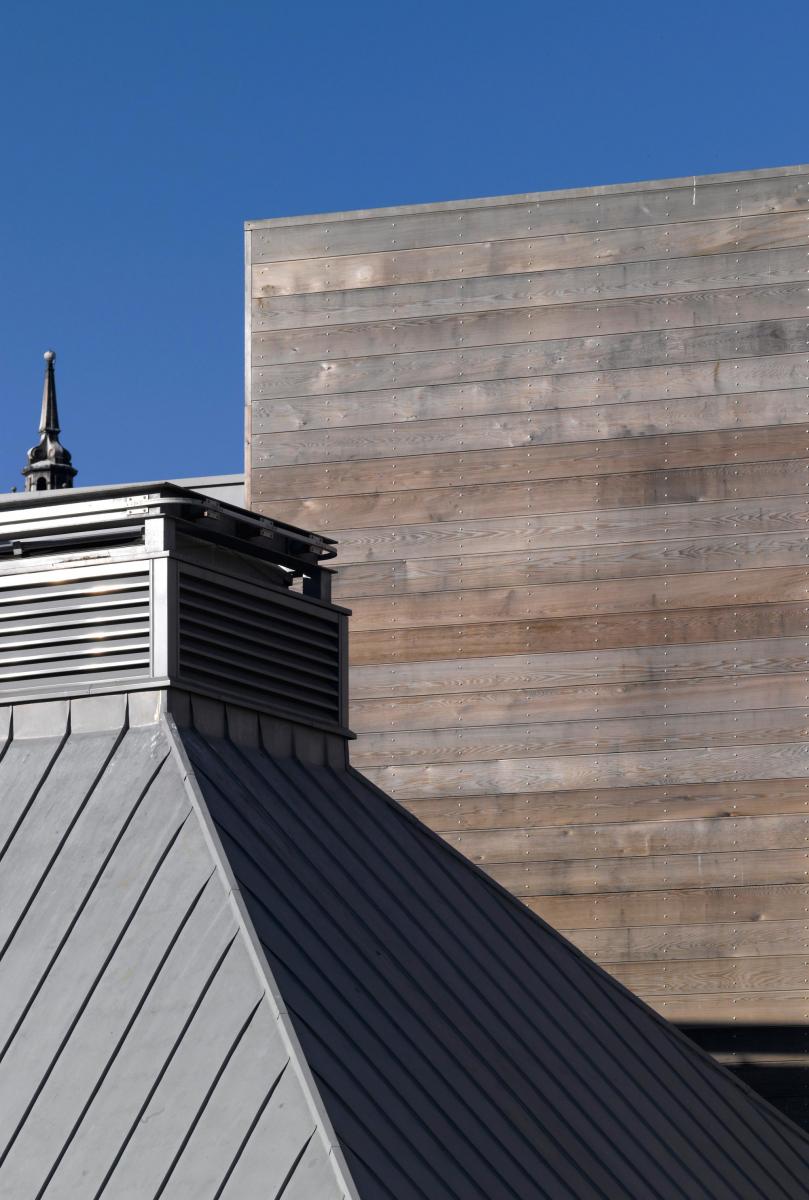 University Centre, Folkestone - Exterior Detail View | © Edmund Sumner University Centre, Folkestone - Exterior Detail View