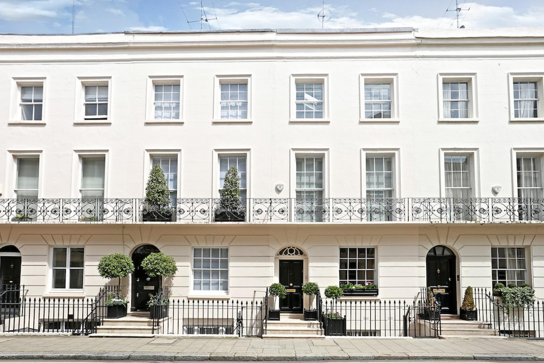 South Eaton Place Front exterior elevation