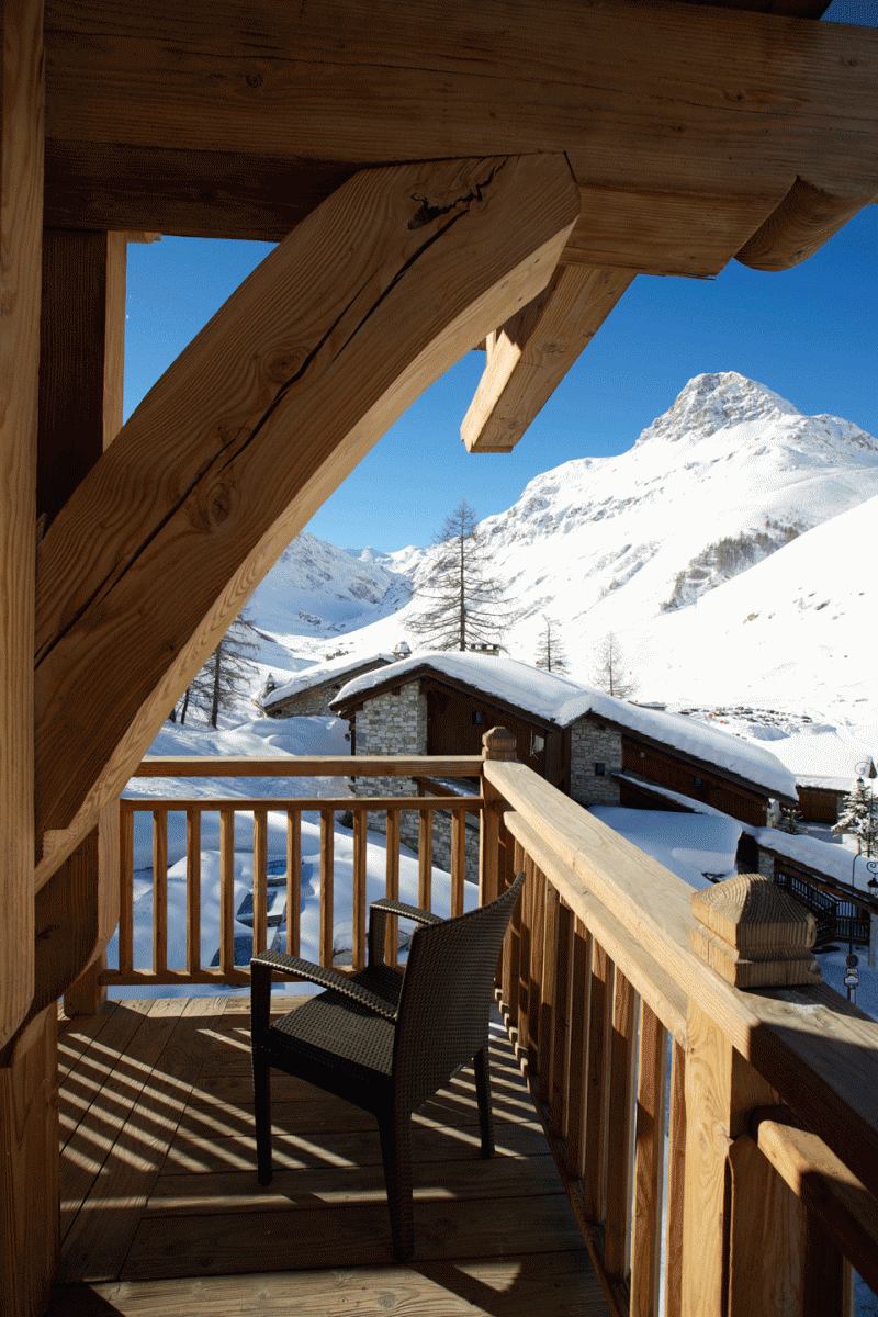 Chalet Grandes Baimes, France Balcony