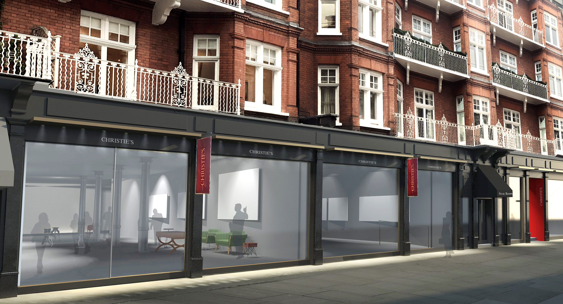 Christie's South Kensington, London, External View