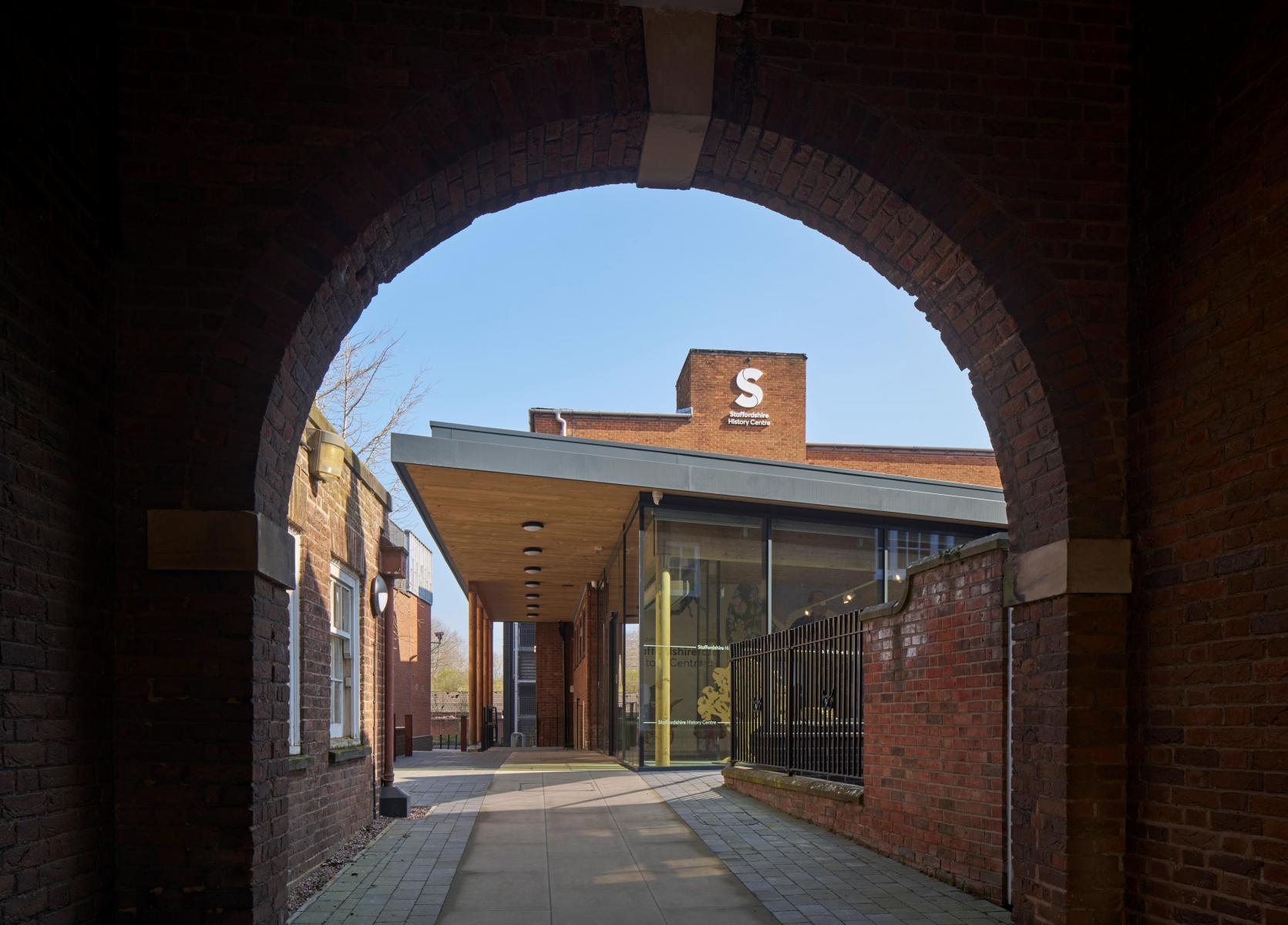 Staffordshire History Centre - 01 Arch View