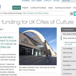 HLF Review of Hull History Centre
