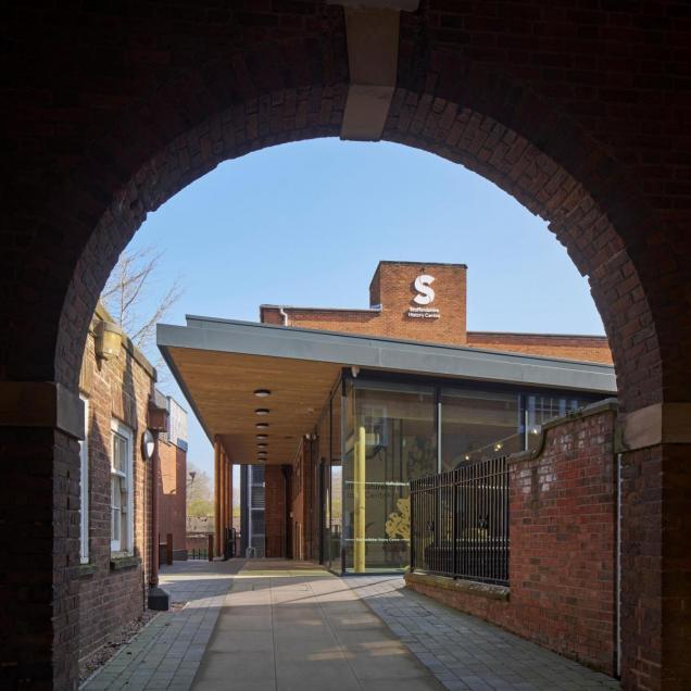 Staffordshire History Centre - 01 Arch View